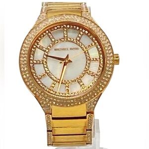 Michael Kors Kerry MK3313 Rose Gold Watch 31mm Designer Timepiece